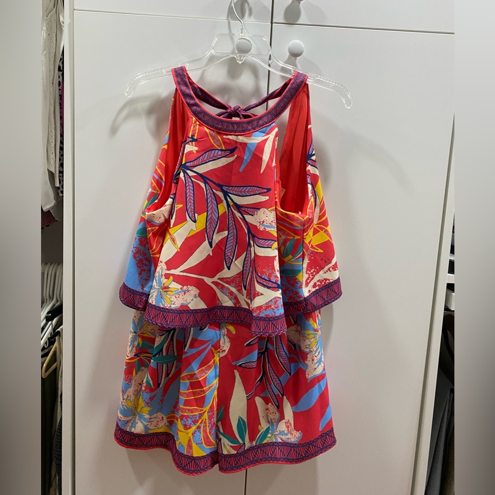 Flying Tomato Multicolor Tropical Jumpsuit